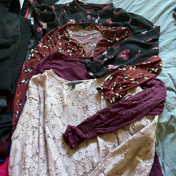Ann Taylor Tops - Long sleeve tops and short sleeve ann taylor and banana republic